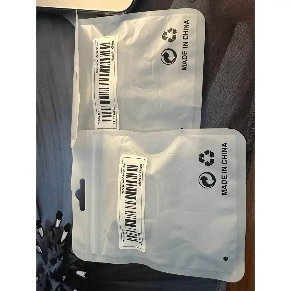 2-Pack Clear Apple Watch Protective Cases 38/40/41mm New in Package